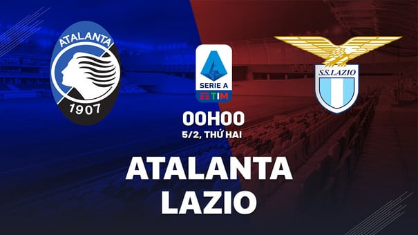 Nhận định bóng đá trận Atalanta vs Lazio diễn ra vào lúc 00h00 ngày 5/2 ở vòng 23 Serie A 2023/24 phân tích thông tin lực lượng, đội hình dự kiến, soi kèo nhà cái, dự đoán tỉ số. Hãy đến W88 soi kèo bóng đá để biết thêm thông tin nhé .