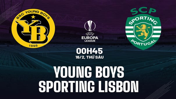 Young Boys vs Sporting Lisbon lúc 0h45 ngày 16/2 (Playoff vòng 1/8 cúp C2/Europa League 2023/24): Nhận định bóng đá, ý kiến chuyên gia, dự đoán kết quả, phân tích - thống kê trận đấu. Hãy đến W88 soi kèo bóng đá để biết thêm thông tin nhé .