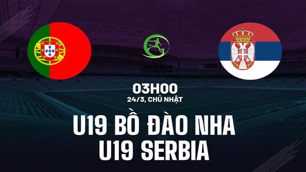 Nhận định U19 Bồ Đào Nha vs U19 Serbia 3h00 ngày 24/3 (Vòng loại U19 châu Âu 2024). Hãy đến W88 soi kèo bóng đá để biết thêm thông tin nhé .