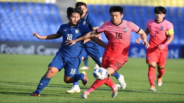 Nhận định U23 Hàn Quốc vs U23 Thái Lan 0h00 ngày 21/3 (Giải vô địch U23 Tây Á 2024) . Hãy đến W88 soi kèo bóng đá để biết thêm thông tin nhé .