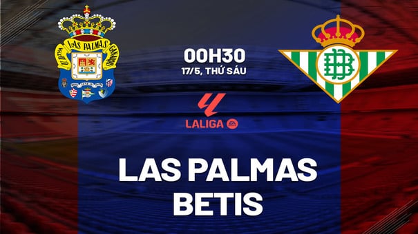 Nhận định bóng đá Las Palmas vs Betis 0h30 ngày 17/5 (La Liga 2023/24). Hãy đến W88 soi kèo bóng đá để biết thêm thông tin.