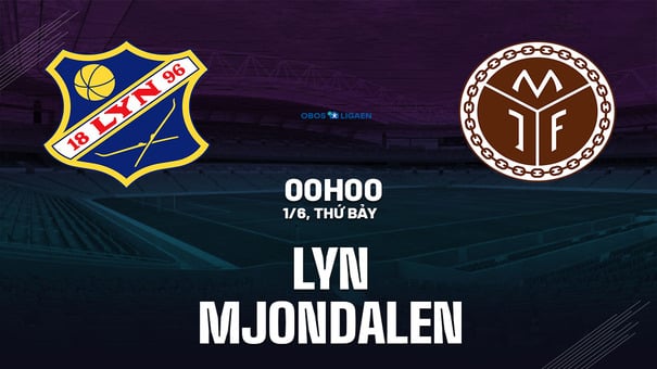 Nhận định bóng đá Lyn vs Mjondalen 0h00 ngày 1/6 (Hạng 2 Na Uy 2024). Hãy đến W88 soi kèo bóng đá để biết thêm thông tin.