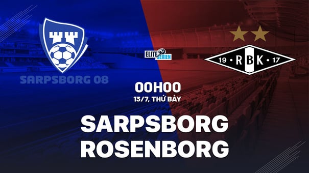 Nhận định bóng đá Sarpsborg vs Rosenborg 0h00 ngày 13/7 (VĐQG Na Uy 2024). Hãy đến W88 soi kèo bóng đá .