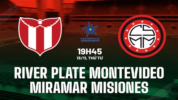 Nhận định River Plate Montevideo vs Miramar Misiones 19h45 ngày 13/11 (VĐQG Uruguay 2024). Hãy đến W88 soi kèo bóng đá .